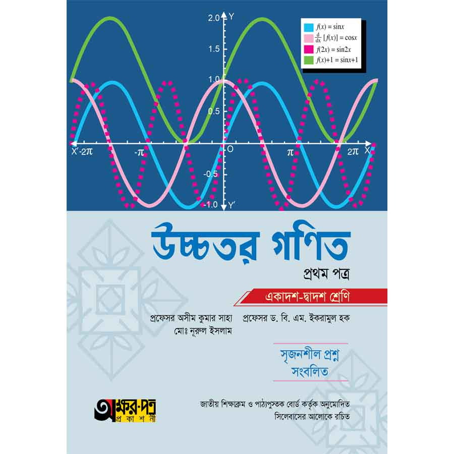 অক্ষরপত্র উচ্চতর গণিত প্রথম পত্র (একাদশ-দ্বাদশ শ্রেণি) (পেপারব্যাক)